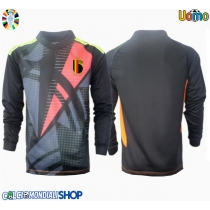 Maglie da calcio Belgio Portiere Prima Maglia Europei 2024 Manica Lunga